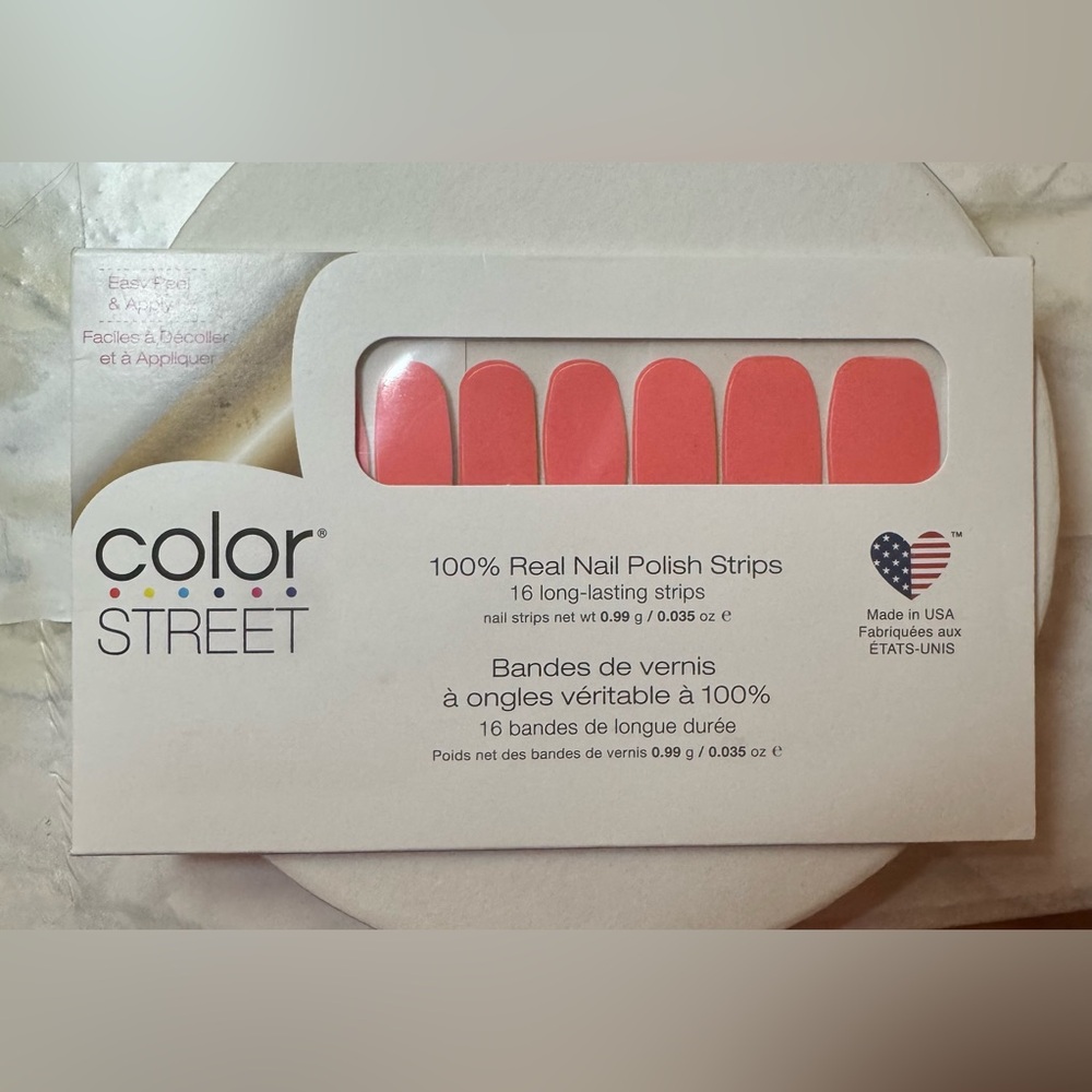 🧡 Color Street Caribbean Coral – Retired – NWT 2 for $9 / 3+ $3 each
